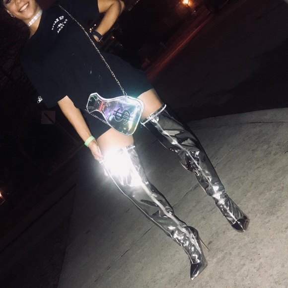 Holographic Money Bag Purse 💰 - Picture 7 of 7